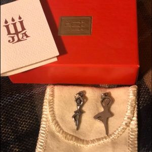 X2 Ballerina Charms (L= Unknown, R= James Avery)